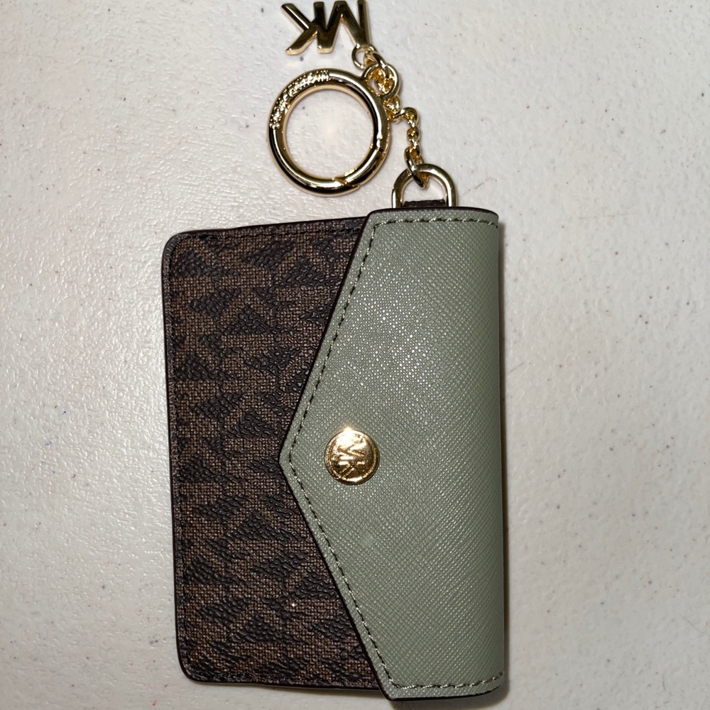 Michael Kors Plain Leather Coin Case